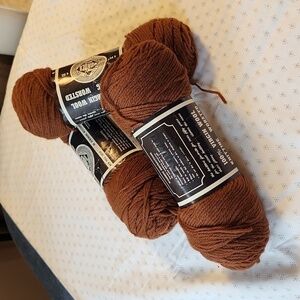 Wonoco Yarn Co 100% Virgin Wool  Vintage 3 skeins